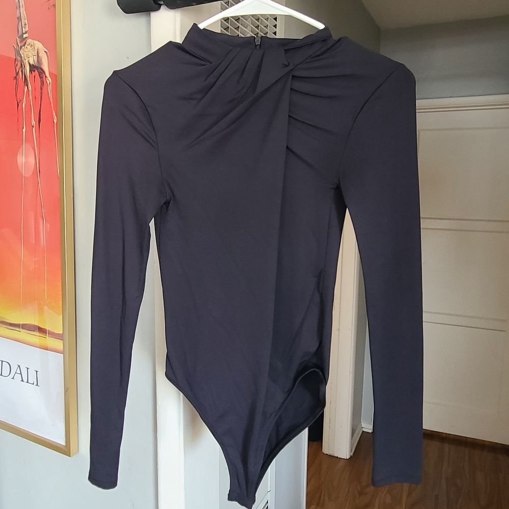 Black Long Sleeve Bodysuit